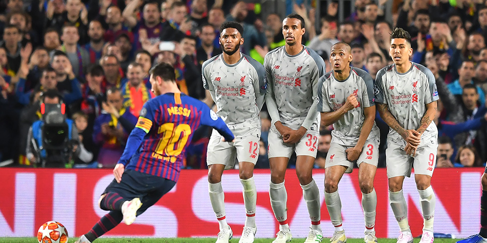 Freekick Messi ke Gawang Liverpool Jadi Yang Terbaik